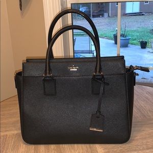 Black kate spade purse